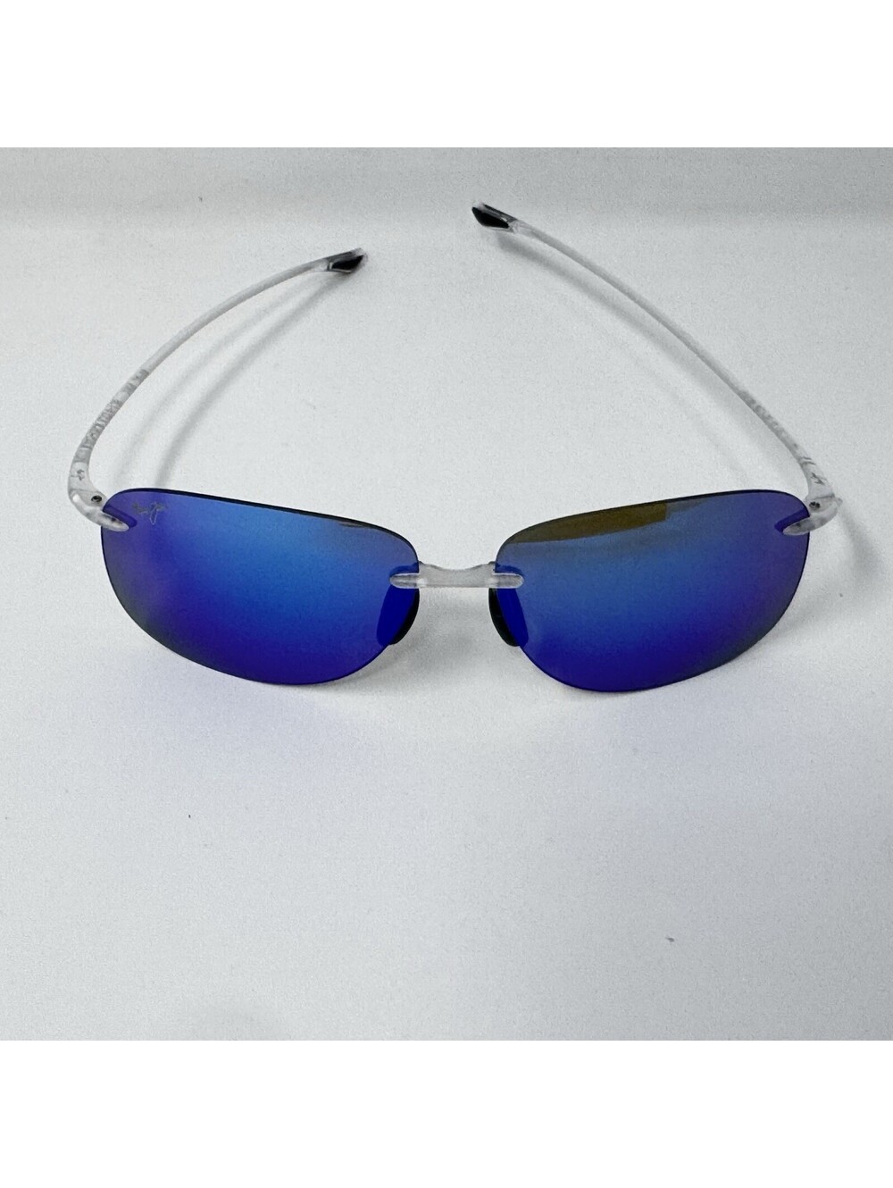 Maui Jim Hikina MJ445-05CM Sunglasses Blue Hawaii Polarized 62-14